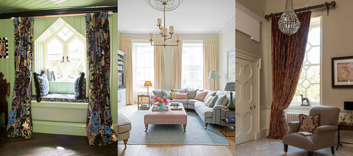Living room drape ideas: 11 designs to boost color and pattern